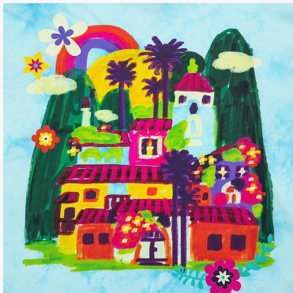 💕Disney Encanto Tie-Dye Long Sleeve T-Shirt for Adults - Picture 3 of 7